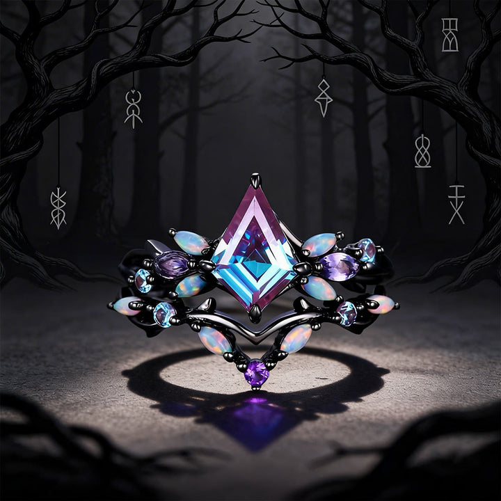 FREE Today: Fortune of Freyja Alexandrite Ring Set - image 7