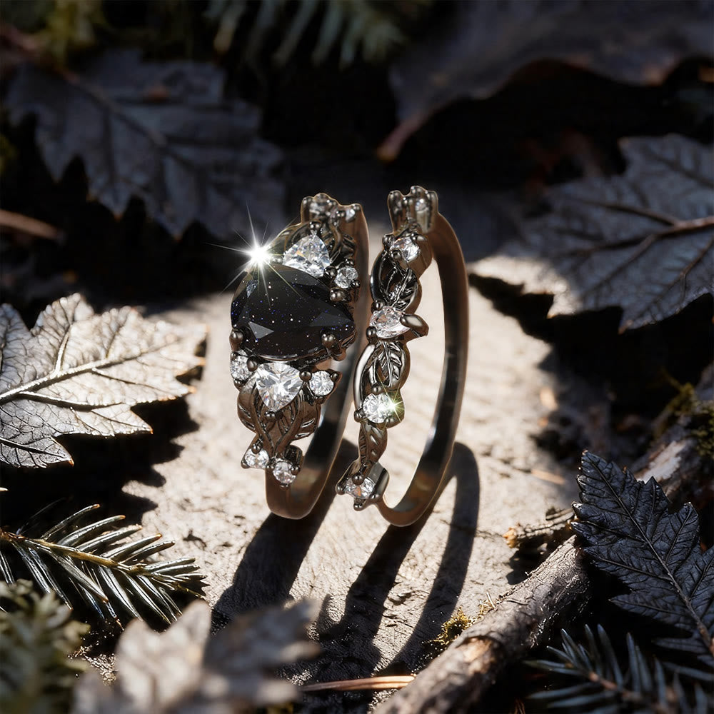 WorldNorse Járnviðr Dark Forest Ring Set - image 3