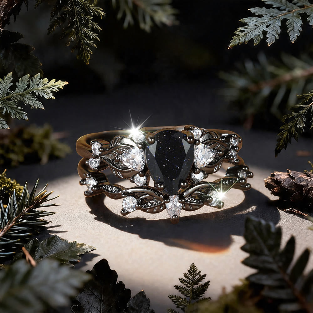 FREE Today: Járnviðr Dark Forest Ring Set - US 10 - image 0