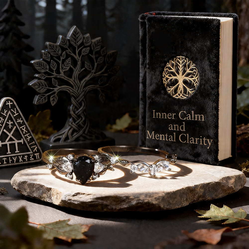 WorldNorse Járnviðr Dark Forest Ring Set - image 4