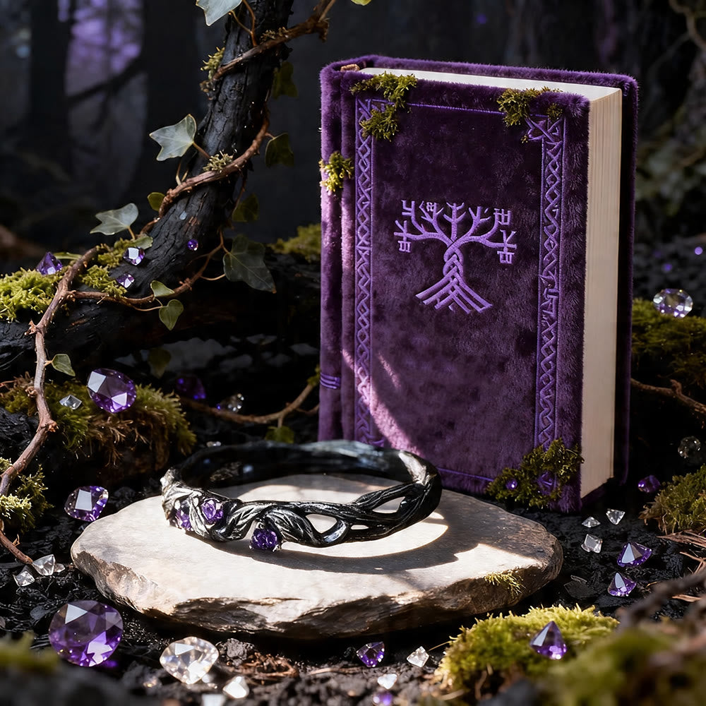 WorldNorse Seidr Vine Amethyst Ring - image 4