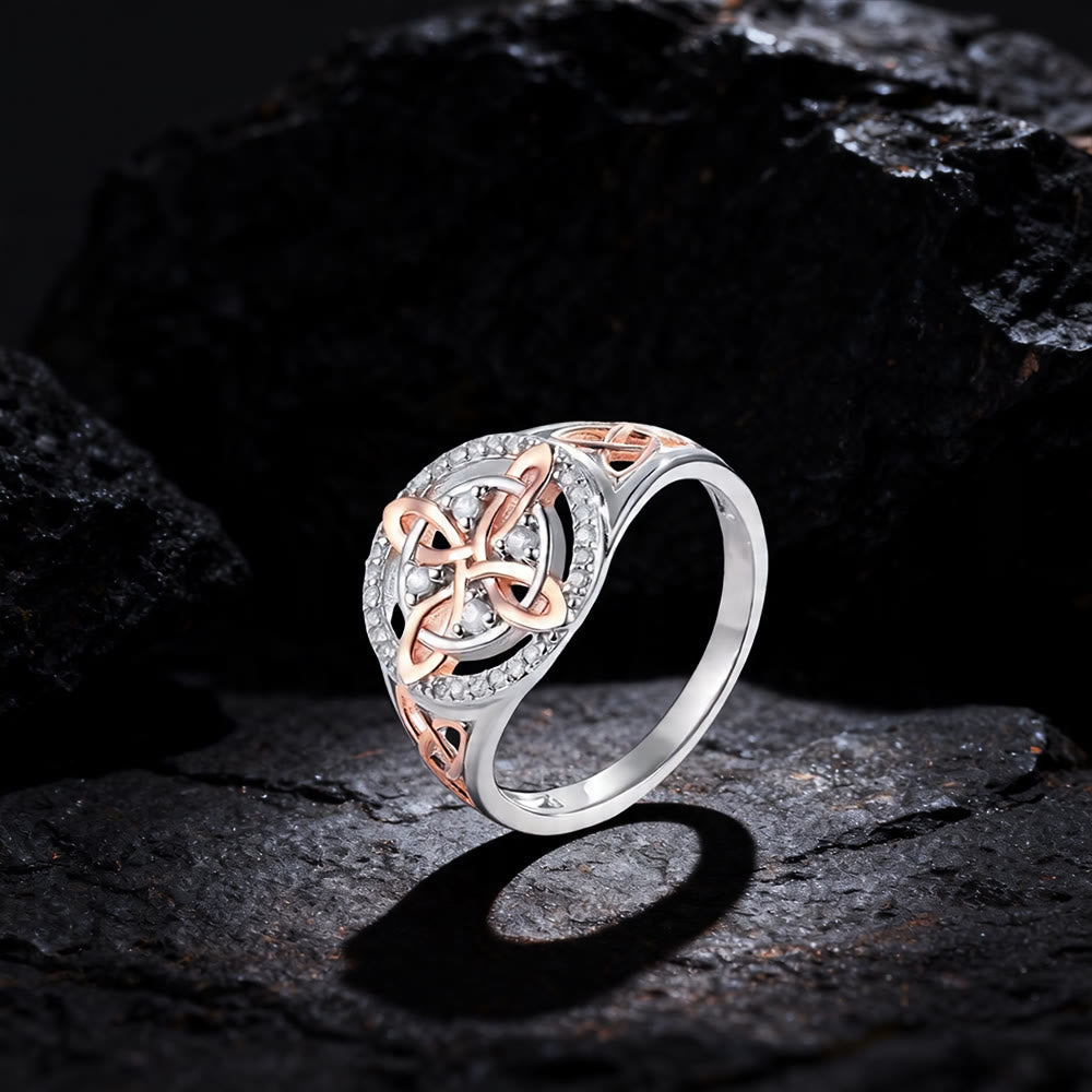 FREE Today: Midgard's Shield of Fate Trinity Knot Ring - US 12 - image 0