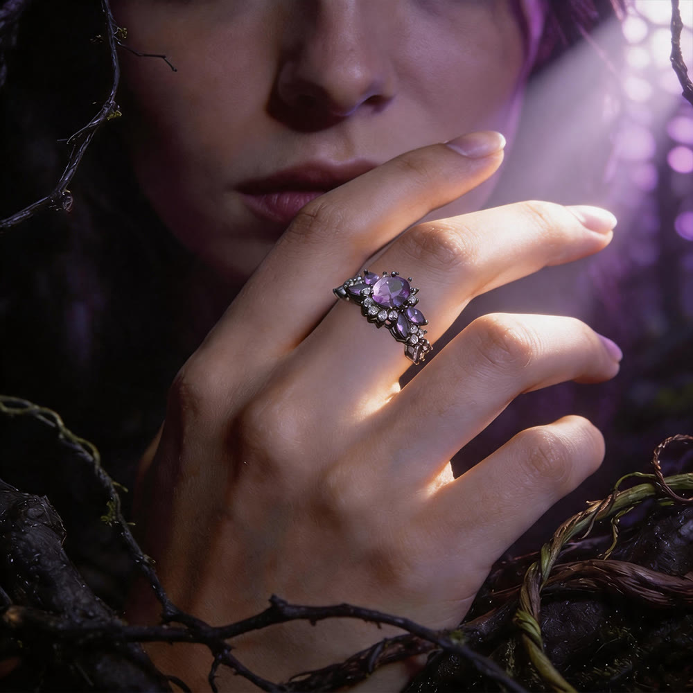 FREE Today: Leaf and Vine Cluster Ring  - image 1