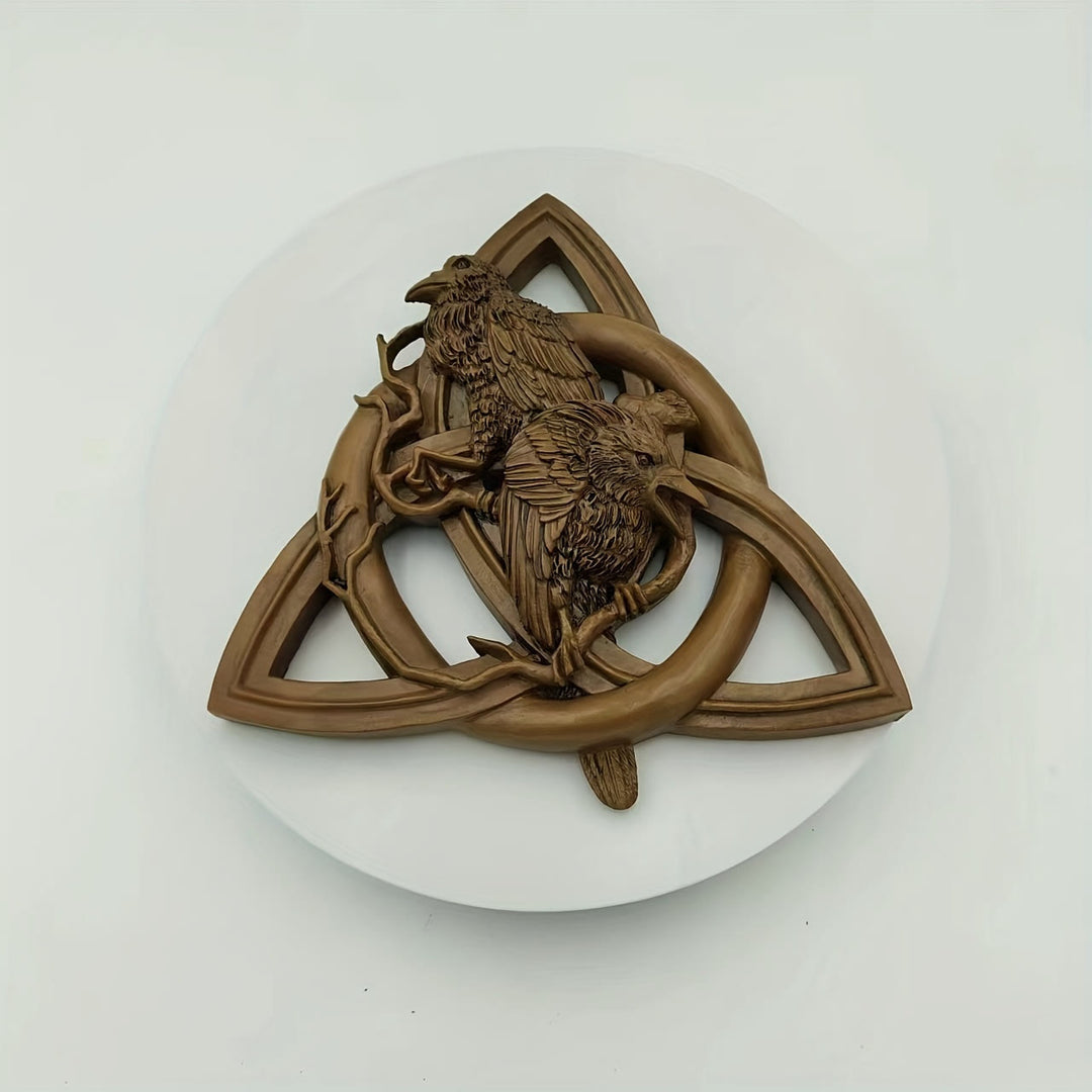 WorldNorse Odin's Ravens Triquetra Decor - image 1