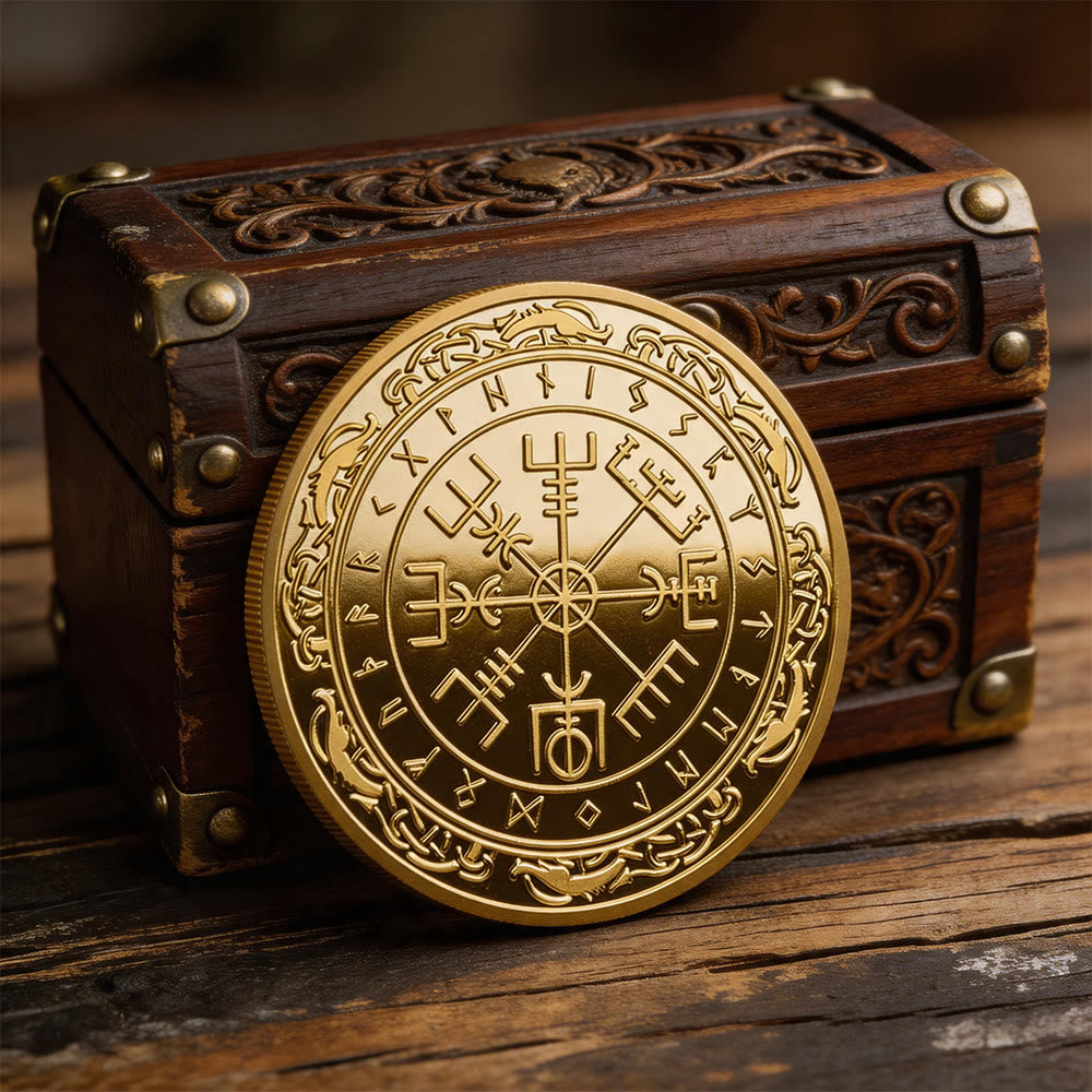 WorldNorse Double-sided Viking Lucky Commemorative Coin - image 2
