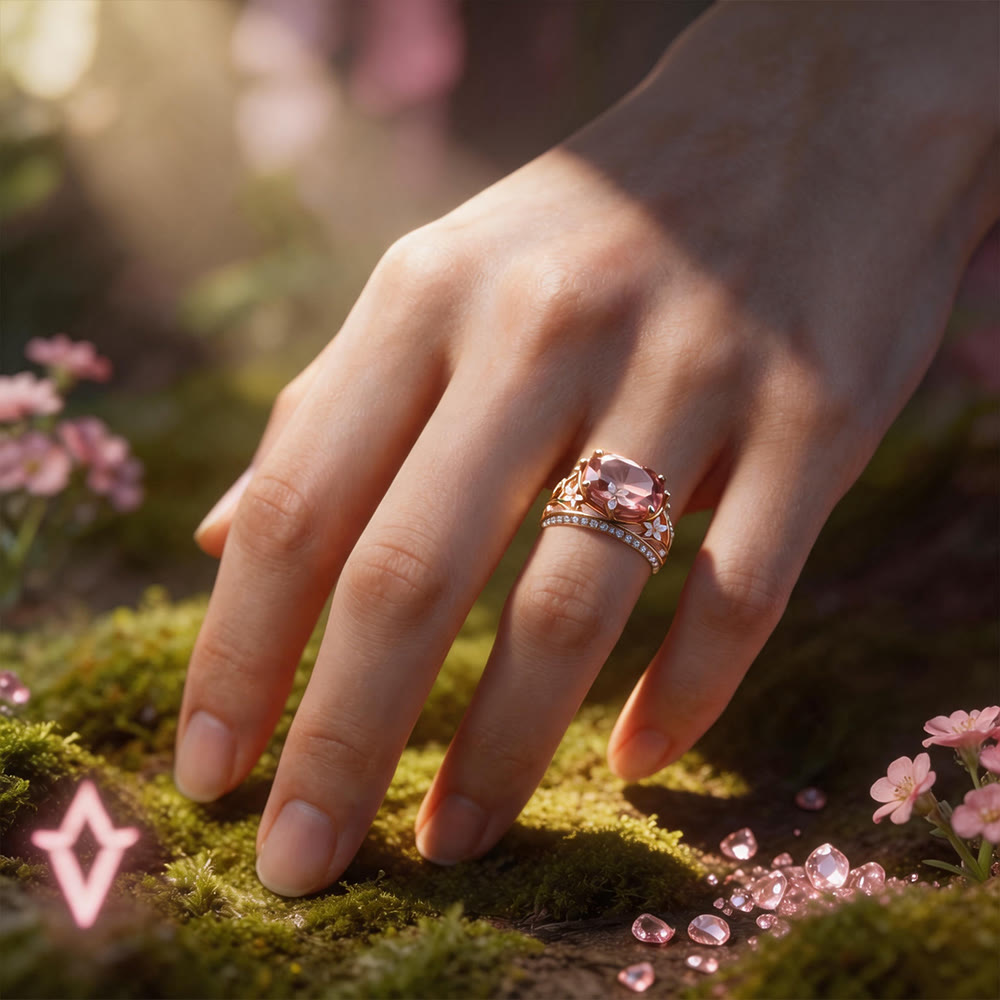 FREE Today: Romantic Twig Branch Floral Ring - image 1