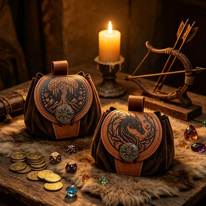 WorldNorse Norse Dragon Yggdrasil Drawstring Pouch Bag - image 14