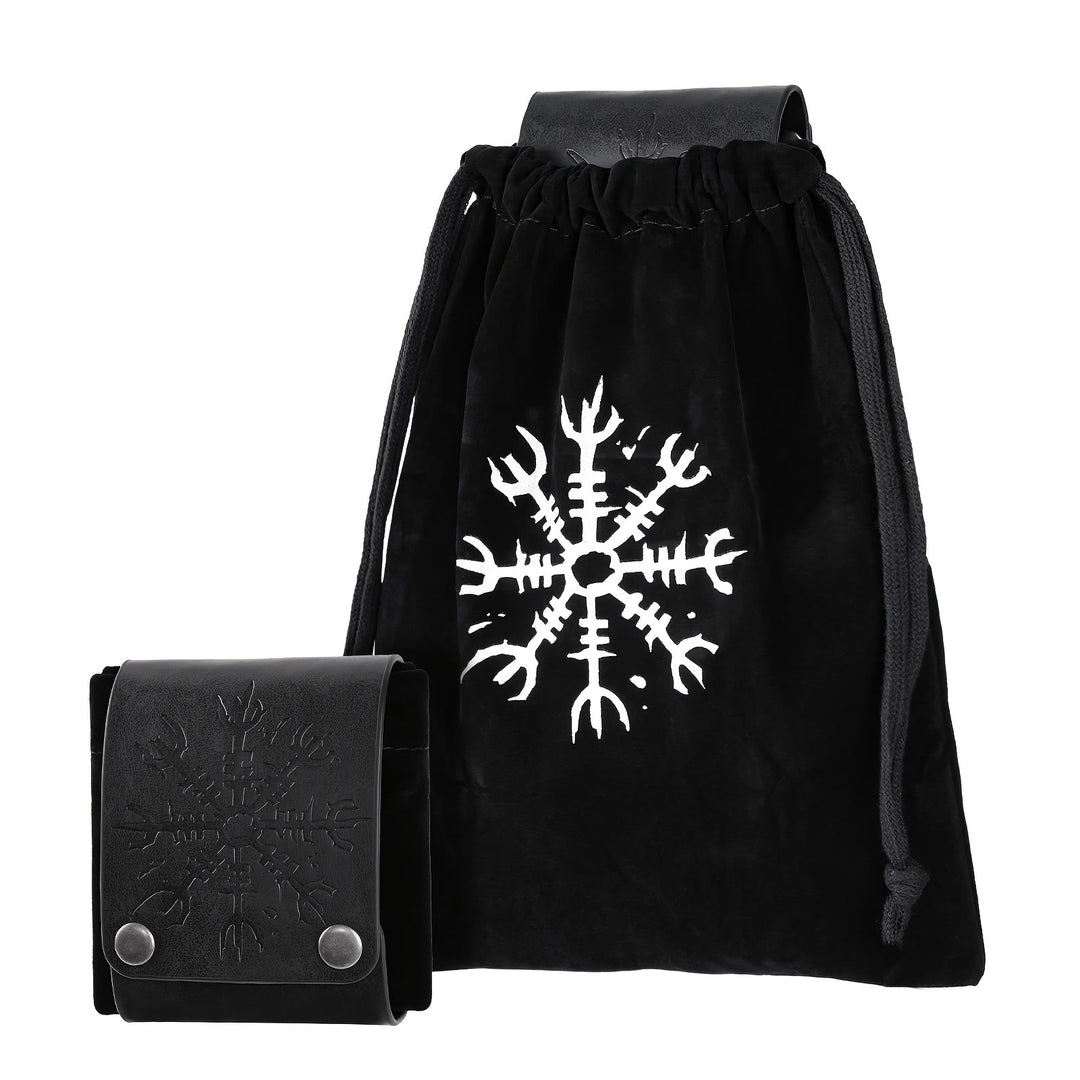WorldNorse Helm of Awe Drawstring Waist Pouch Bag - image 6