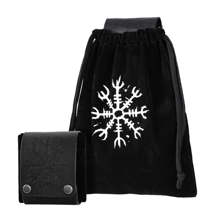 WorldNorse Helm of Awe Drawstring Waist Pouch Bag - image 6