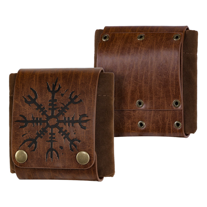 WorldNorse Helm of Awe Drawstring Waist Pouch Bag - image 2