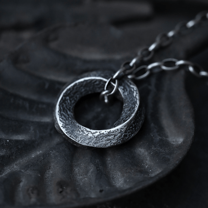 WorldNorse Handcrafted 999 Silver Mobius Strip Necklace - image 5