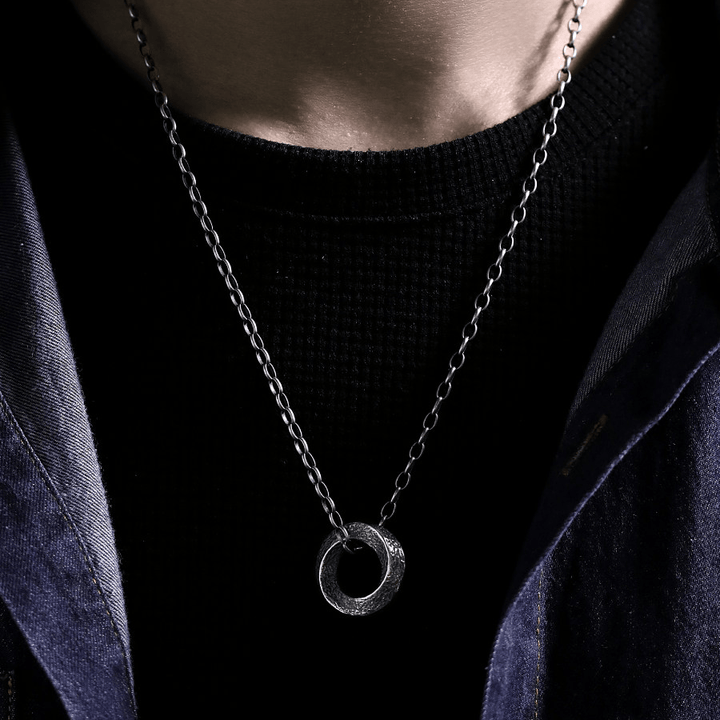 WorldNorse Handcrafted 999 Silver Mobius Strip Necklace - image 2