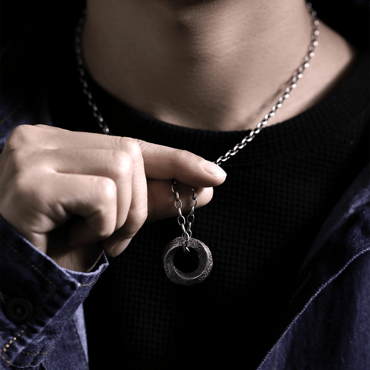 WorldNorse Handcrafted 999 Silver Mobius Strip Necklace - image 4