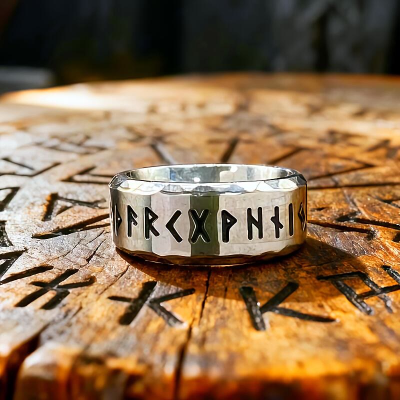 FREE Today: "Hero's Wisdom" Viking Rune Amulet Ring - image 8