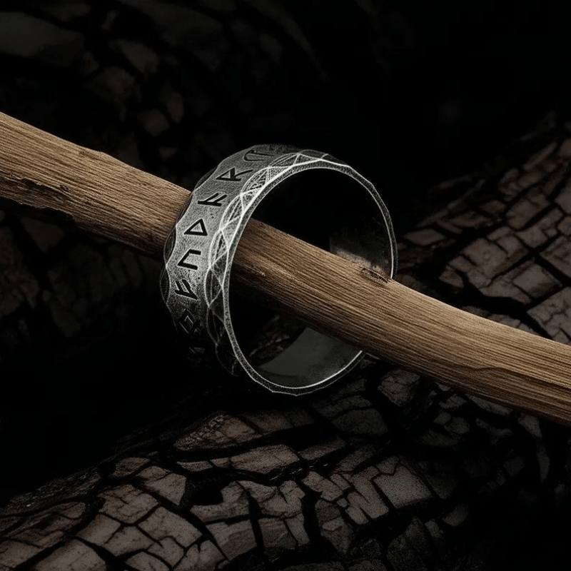 FREE Today: "Hero's Wisdom" Viking Rune Amulet Ring - image 2