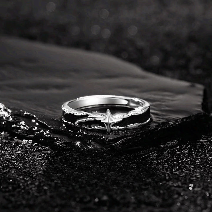 FREE Today: Midnight Solitary Star Fearless Promise Ring - Adjustable - image 0