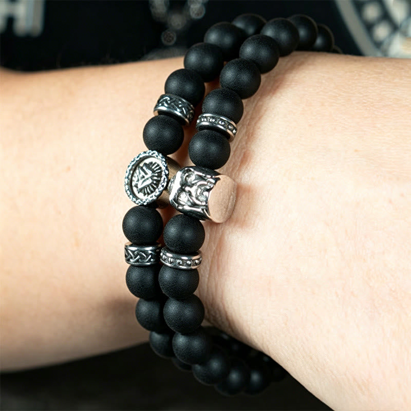 WorldNorse Odin Valknut Warrior Bracelet - image 10