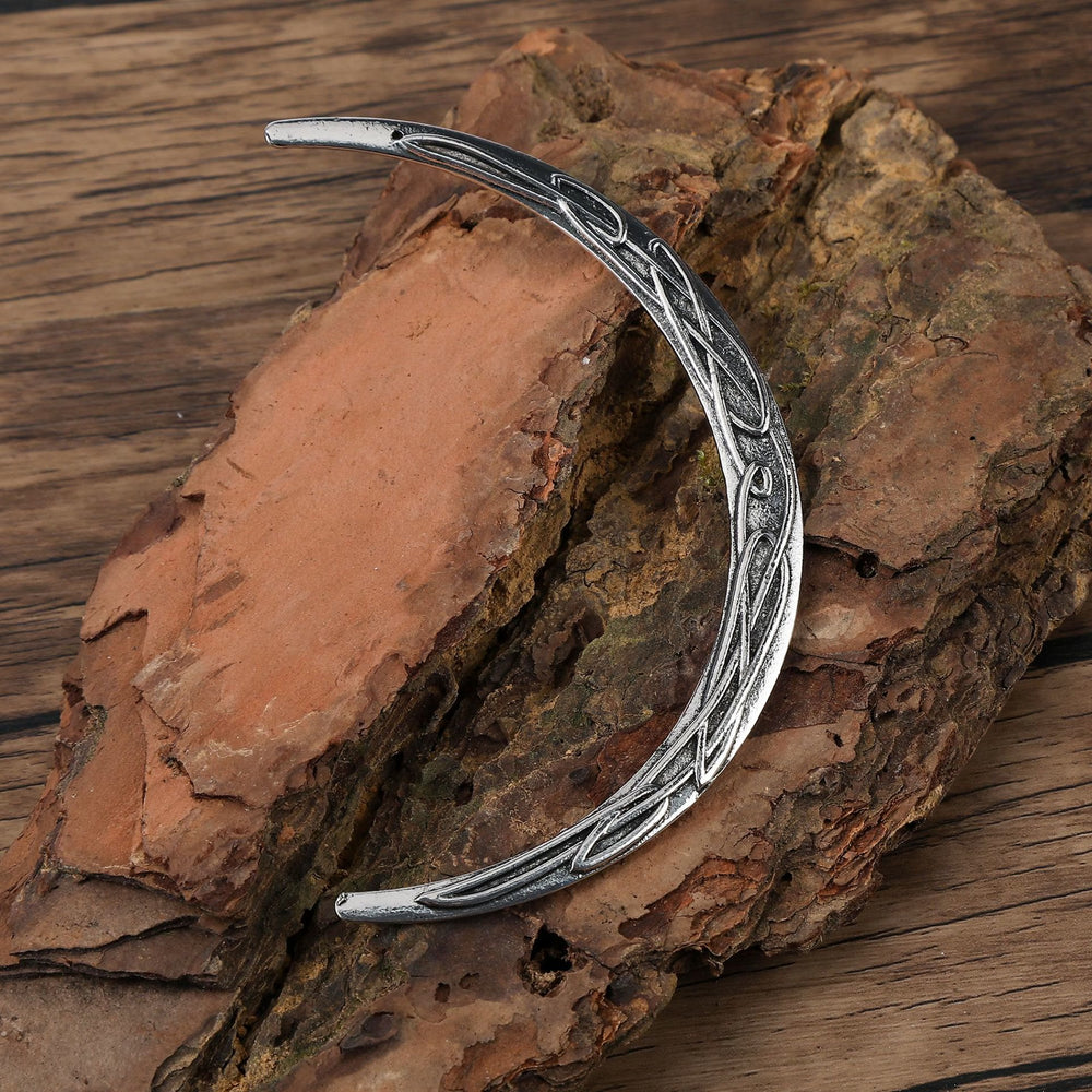 WorldNorse Celtic Knot Crescent Hairpin - image 1