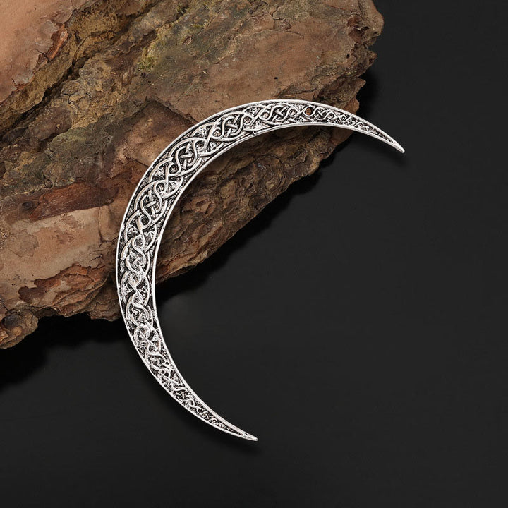 WorldNorse Celtic Knot Crescent Hairpin - image 9