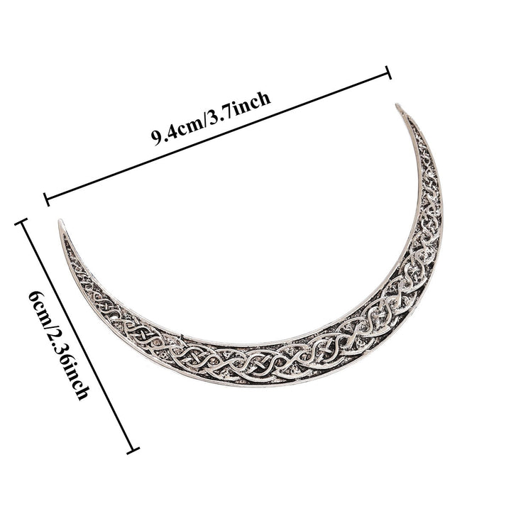 WorldNorse Celtic Knot Crescent Hairpin - image 10