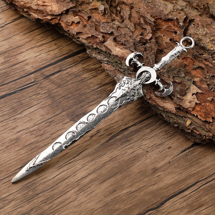 WorldNorse Crescent Viking Sword Hairpin - Style#1 - image 0