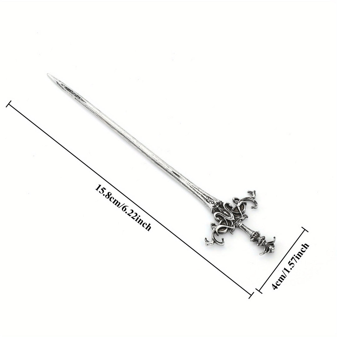 WorldNorse Crescent Viking Sword Hairpin - image 7