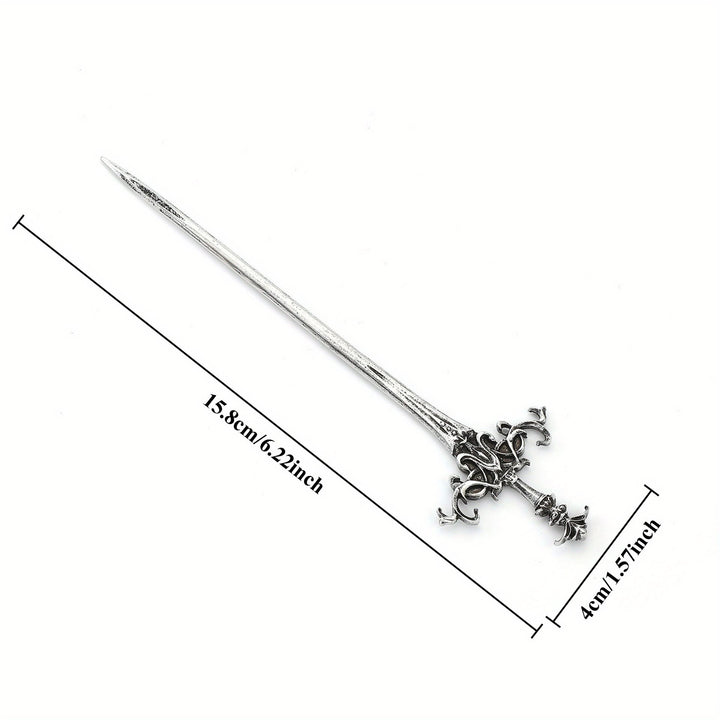 WorldNorse Crescent Viking Sword Hairpin - image 7