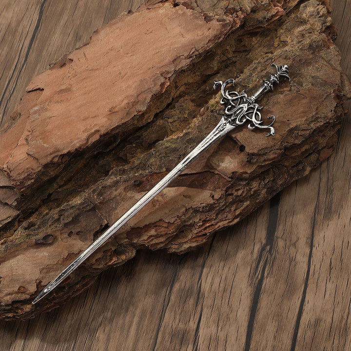 WorldNorse Crescent Viking Sword Hairpin - image 5