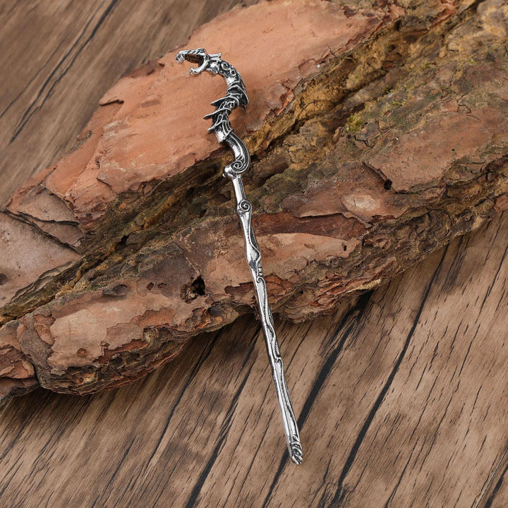 WorldNorse Serpentine Norse Staff Hairpin - image 1