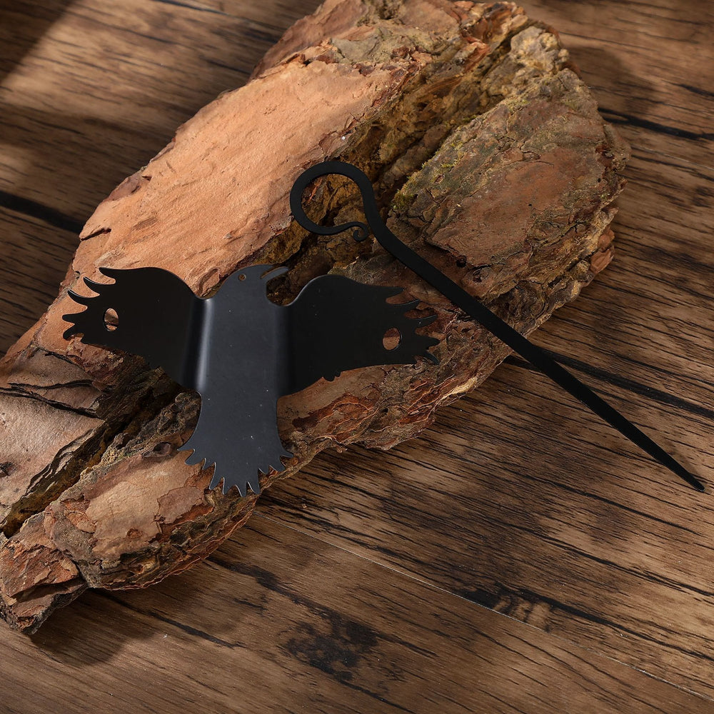 WorldNorse Viking Raven Silhouette Hairpin - image 1