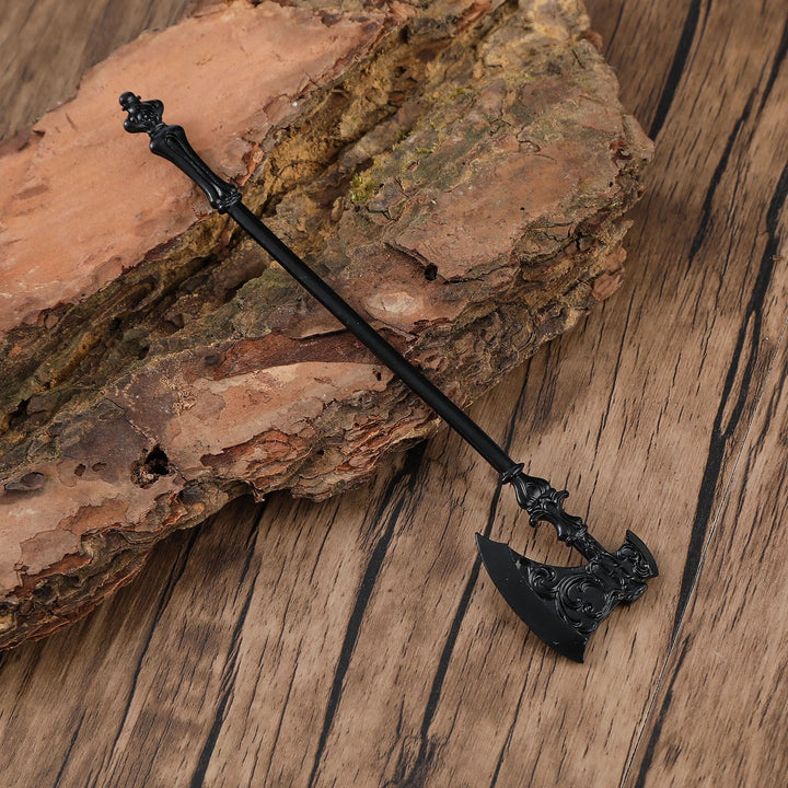 WorldNorse Carved Viking Axe Hairpin - image 4