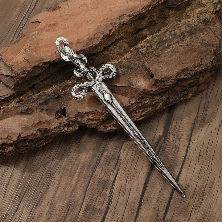 WorldNorse Norse Snake Wrapped Sword Hairpin - image 2