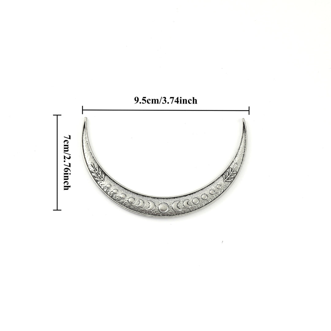 WorldNorse Triquetra Knotwork Crescent Hairpin - image 11