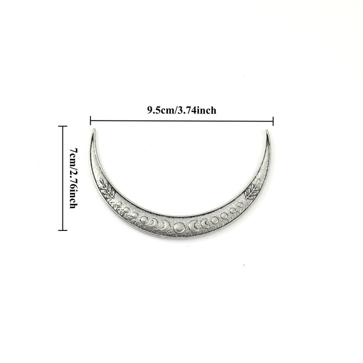 WorldNorse Triquetra Knotwork Crescent Hairpin - image 11