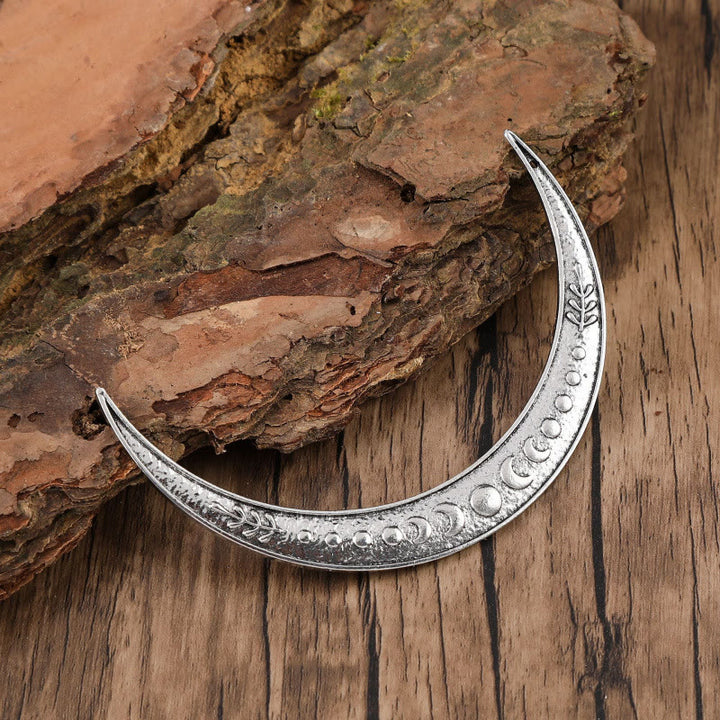 WorldNorse Triquetra Knotwork Crescent Hairpin - Style#3 - image 8