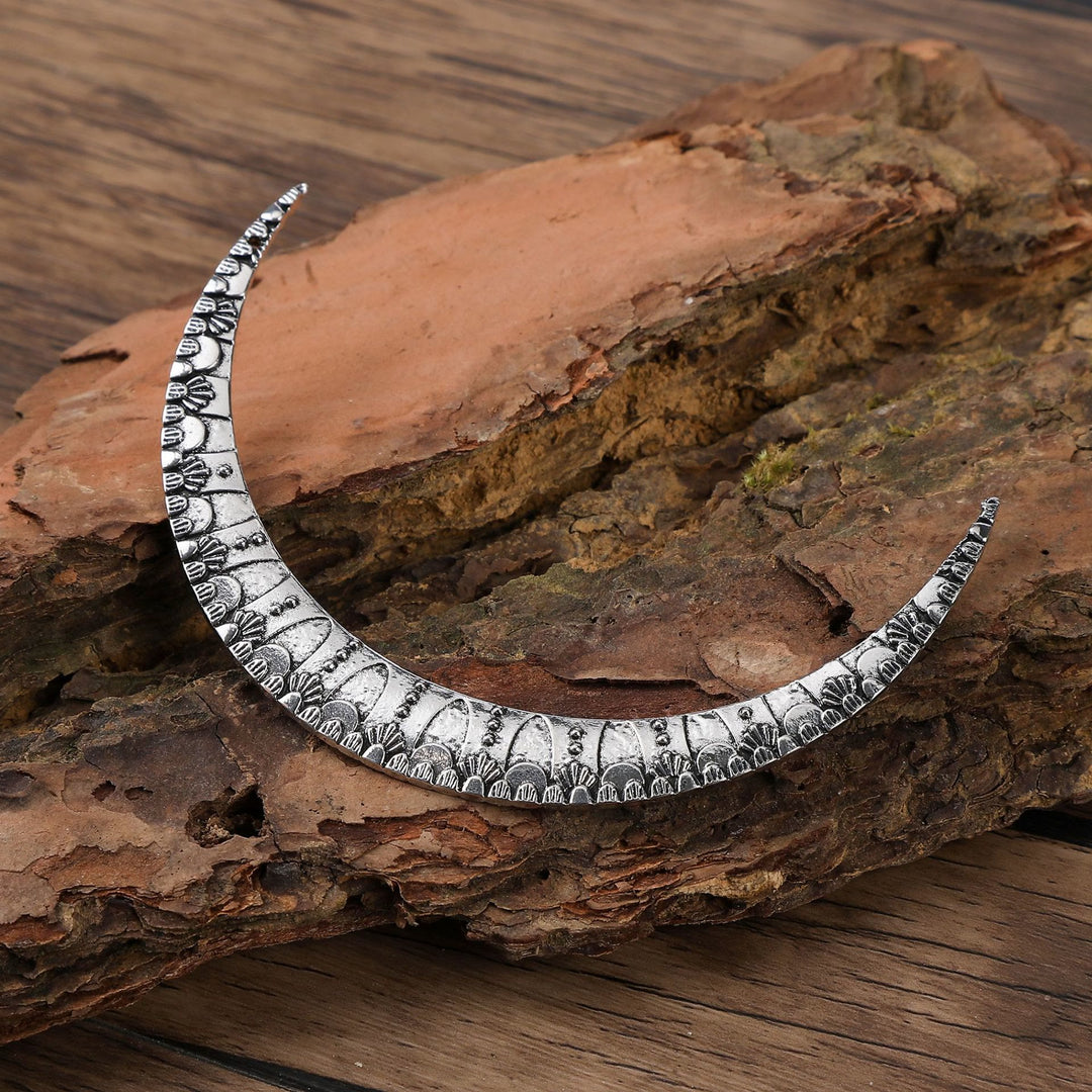 WorldNorse Triquetra Knotwork Crescent Hairpin - image 13