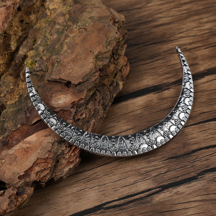 WorldNorse Triquetra Knotwork Crescent Hairpin - image 14