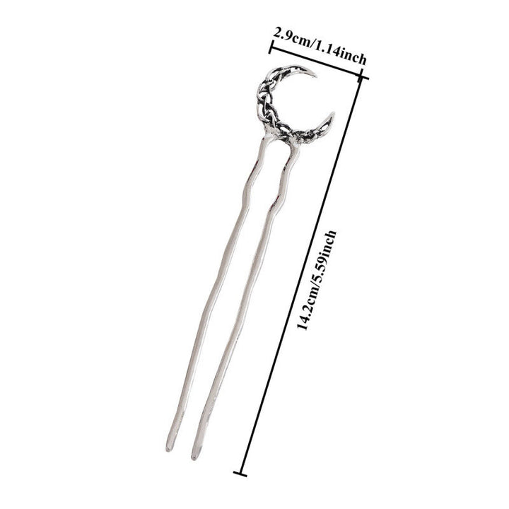 WorldNorse Celtic Knot Moon Hairpin - image 3