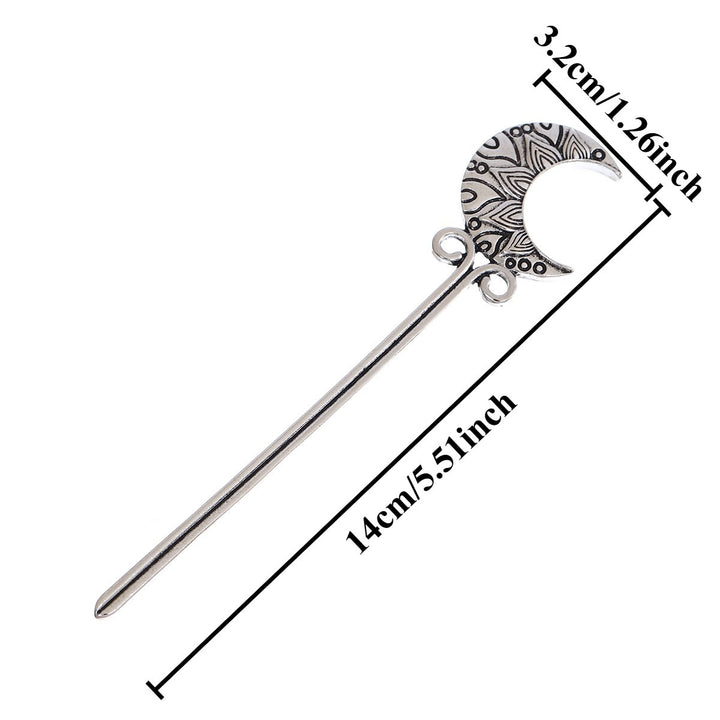 WorldNorse Celtic Knot Moon Hairpin - image 7