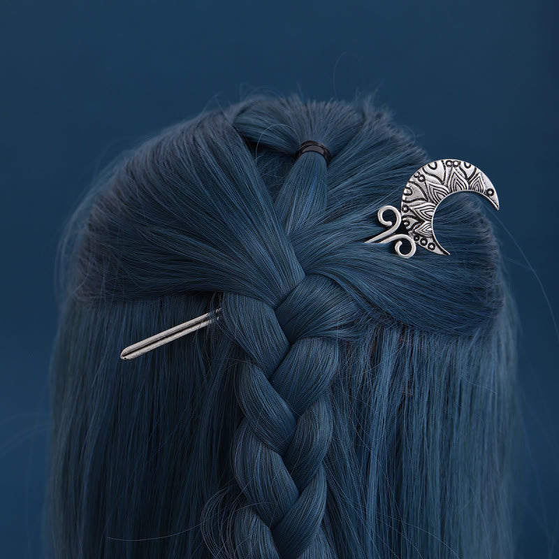 WorldNorse Celtic Knot Moon Hairpin - image 5