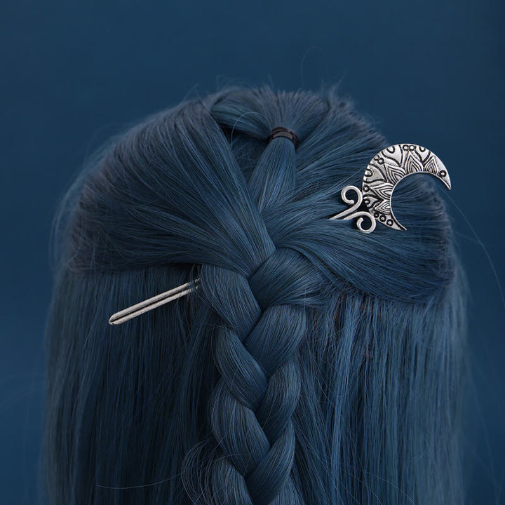 WorldNorse Celtic Knot Moon Hairpin - image 5