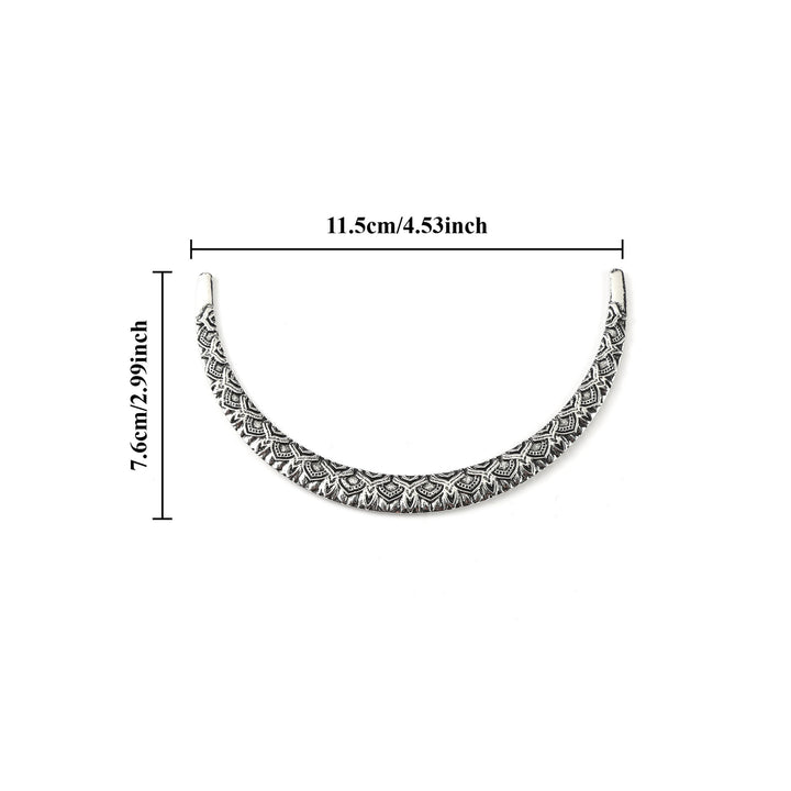 WorldNorse Endless Knot Crescent Hairpin - image 7