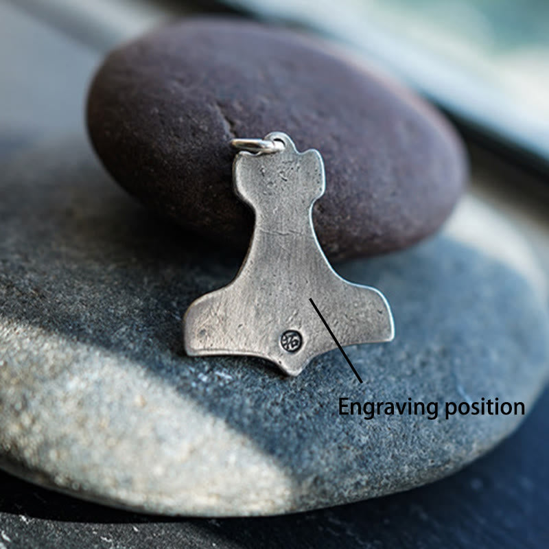 WorldNorse Handcrafted 999 Silver Mjolnir Necklace - Necklace - YES PLEASE - image 7