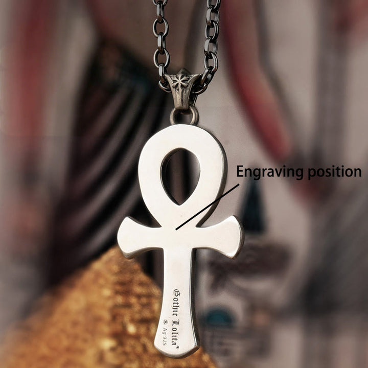 WorldNorse Handcrafted 925 Silver Runes Cross Necklace - Chain - YES PLEASE - image 6