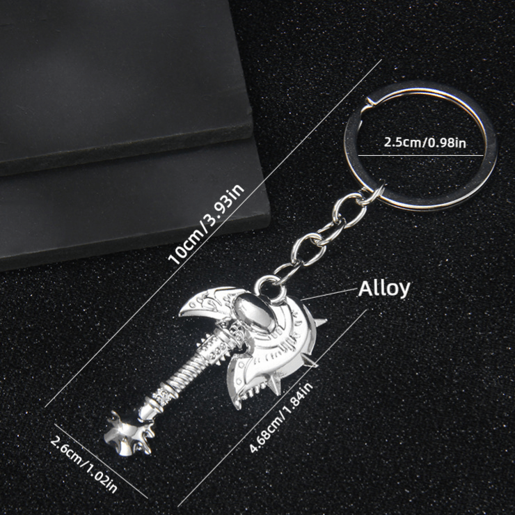 WorldNorse Assorted Carved Viking Axe Keychain - image 7