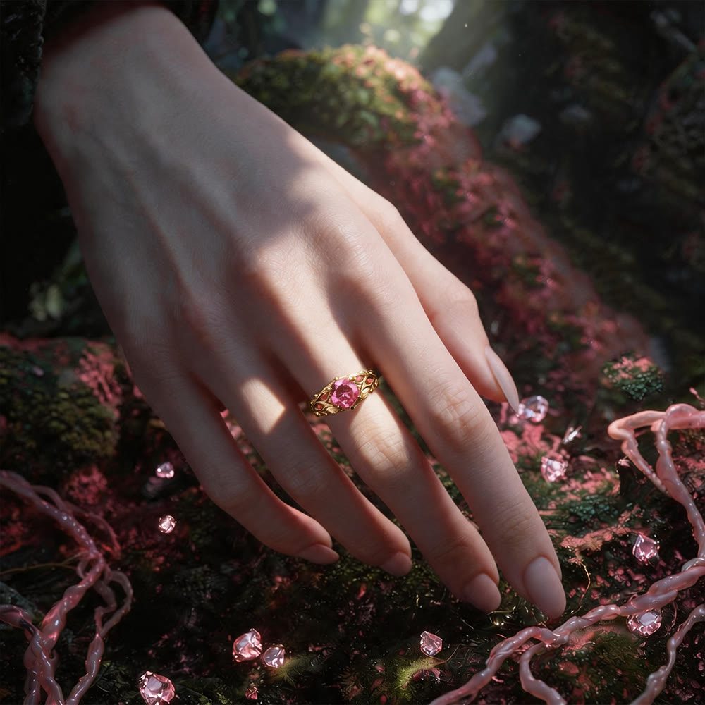 FREE Today: Elegant Filigree Floral Leaf Ring - image 1