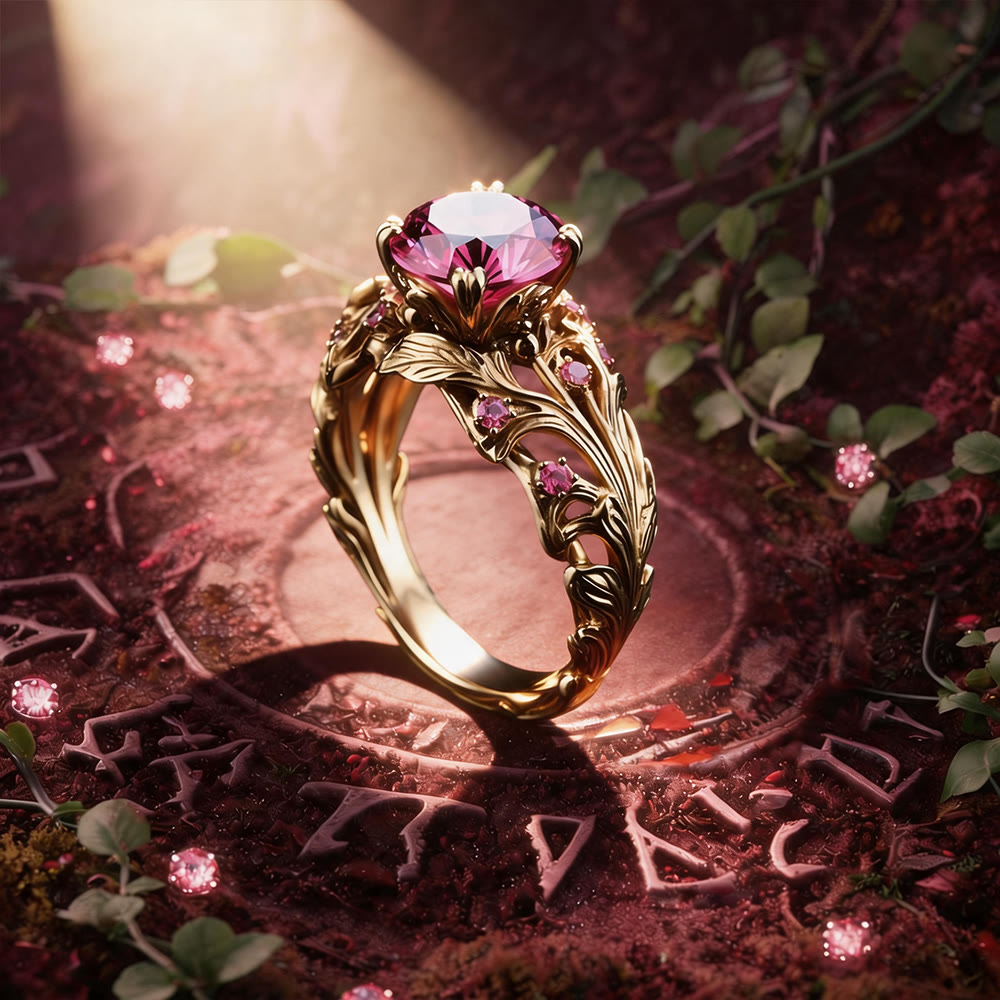 FREE Today: Elegant Filigree Floral Leaf Ring - image 3