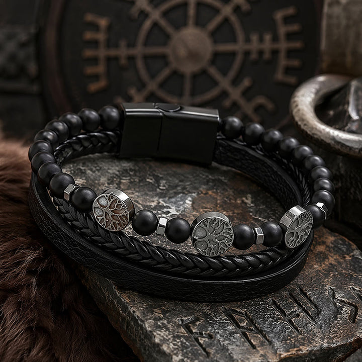 FREE Today: Viking Yggdrasil Multi-Layer Stack Bracelet - image 8