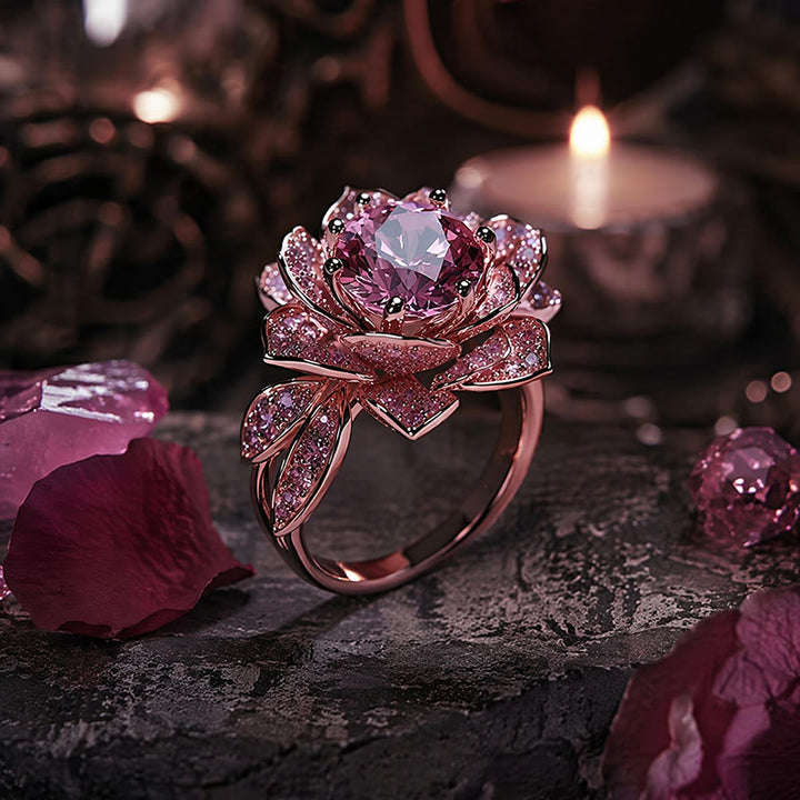 FREE Today: Blush Floral Bloom Rose Ring - image 2