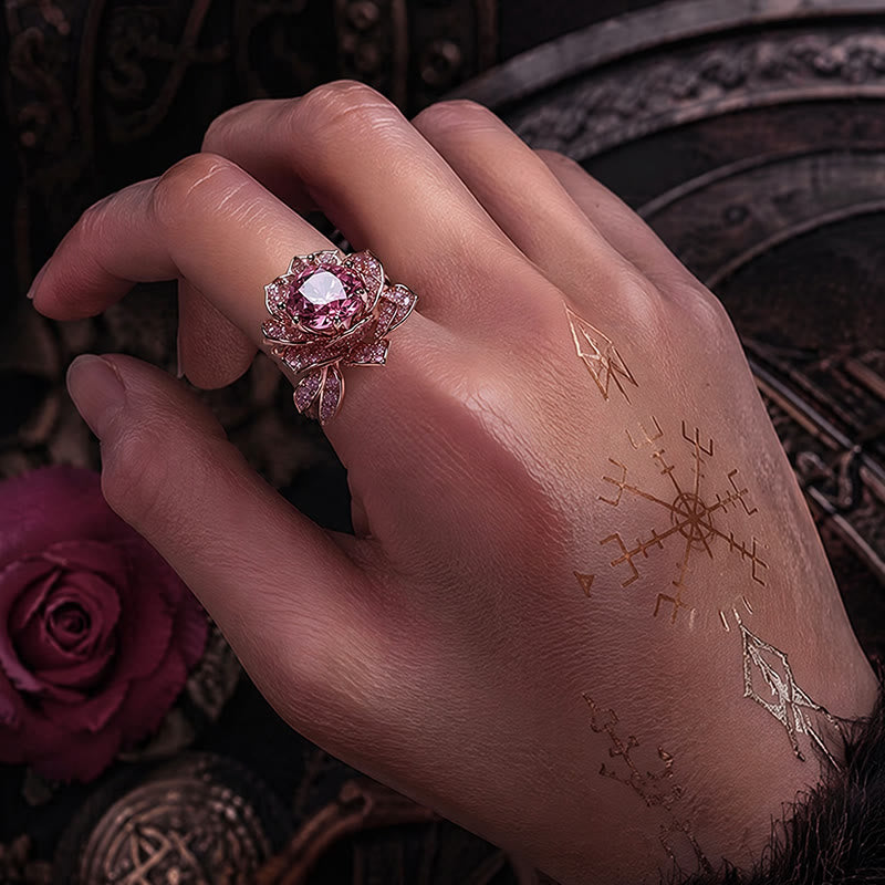 FREE Today: Blush Floral Bloom Rose Ring - image 1